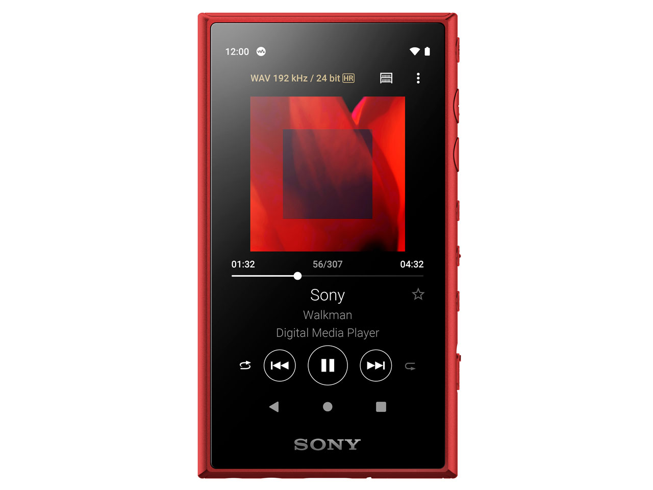 ★SONY NW-A105 (R) [16GB レッド]